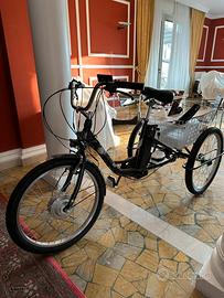 Bici elettrica tre ruote