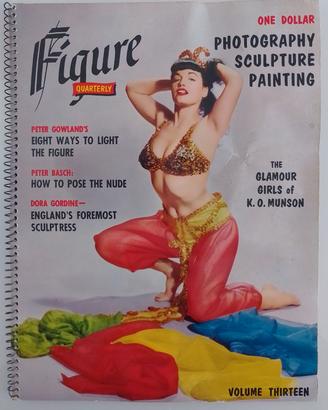 rivista da collezione Figure quarterly con Bettie 