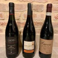 Tre vini Amarone della Valpolicella