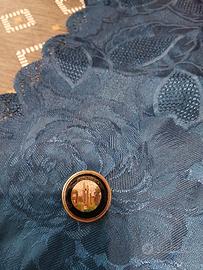 spilla d epoca fine 800 primi 900 contorno oro