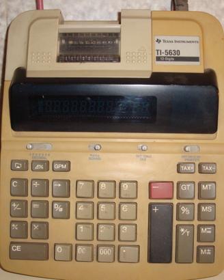 Calcolatrice Vintage Texas Instruments TI-5630
