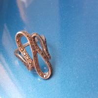 anello con marcassite