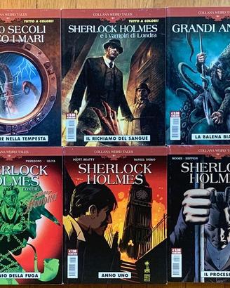 Collana Weird Tales albi a colori