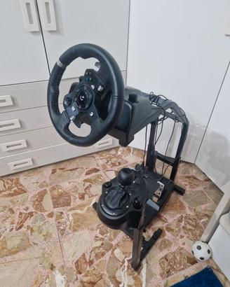 simulatore di guida logitech e xbox one 