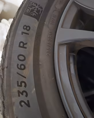 cerchi + gomme invernali   235/60/R18  