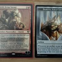MTG Commander Daretti rosso-artefatti