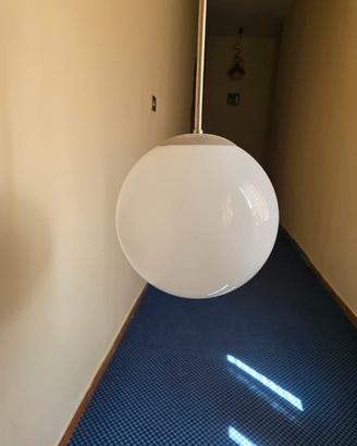 Lampada a mappamondo in vetro
