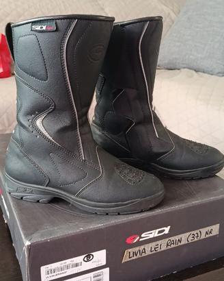 Stivali moto donna
