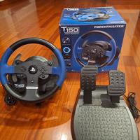 Volante e pedaliera Thrustmaster T150 force feedb.