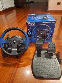 Volante e pedaliera Thrustmaster T150 force feedb.