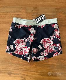 Costume Parah blu floreale taglia 48 (L)