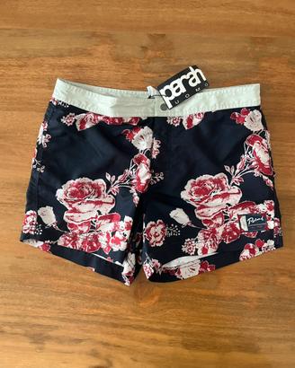 Costume Parah blu floreale taglia 48 (L)