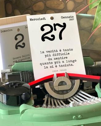 Calendario Geniale 2027. Il Primo e L'Originale.