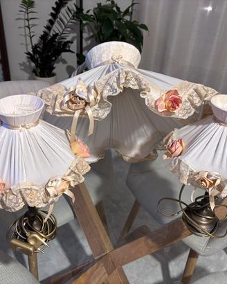 Set paralumi e lampadario