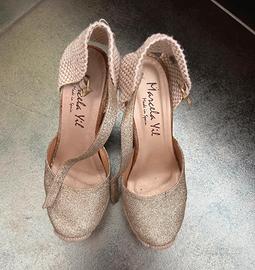 Espadrillas con zeppa n.36  Marcela Yil