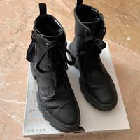 Anfibi in pelle Geox bambina taglia 34