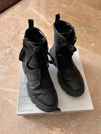 Anfibi in pelle Geox bambina taglia 34