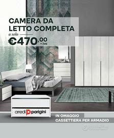 Camera da letto moderna -  PRONTA CONSEGNA