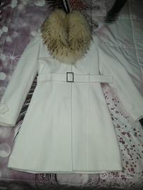 cappotto donna bianco tg.42