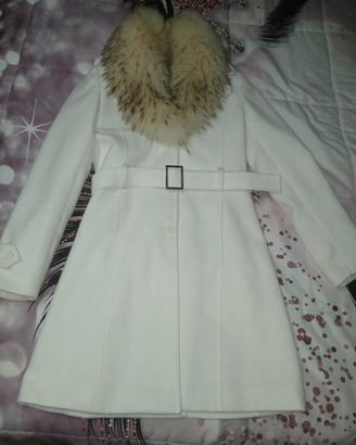 cappotto donna bianco tg.42
