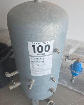 Serbatoio zincato a caldo - 100 LITRI