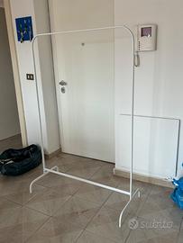 Appendiabiti da terra MULIG IKEA bianca