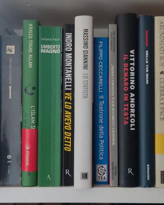 COLLEZIONE 18 SAGGI VARIO ARGOMENTO: POLITICA, SOC