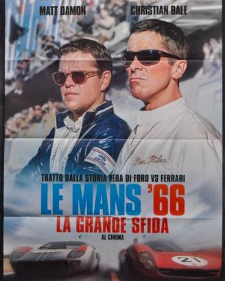 Maxi Poster 140×95 cm Le Mans 66 - NUOVO 