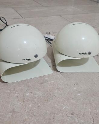  coppia lampade bugia guzzini  anni 70