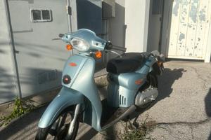 Aprilia Scarabeo 50 deluxe-Azzurro metallizzato