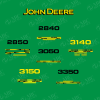 Adesivo John Deere 2840 2850 3050 3140 3150 3350