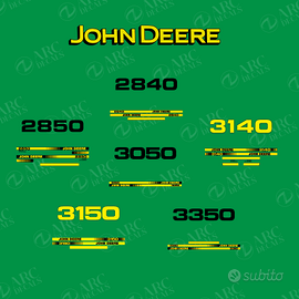 Adesivo John Deere 2840 2850 3050 3140 3150 3350
