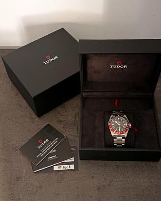 Tudor black Bay GMT Pepsi Full Set 