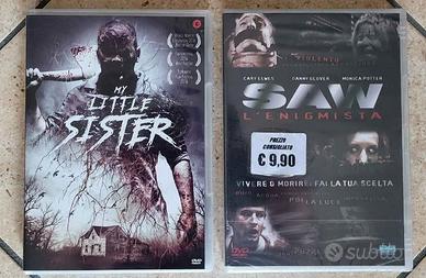 SAW L'enigmista, My Little Sister, lotto 2 film ho
