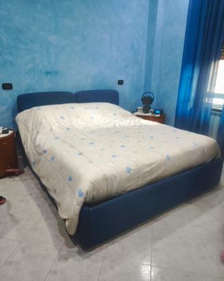 letto matrimoniale con contenitore