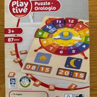 Orologio gioco montessori