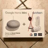 Kit Google Home Mini + Lampadina e Presa Wi-Fi
