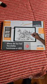 tavoletta luminosa per disegno 