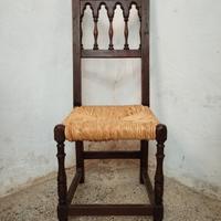 Sei sedie veneziane del 600