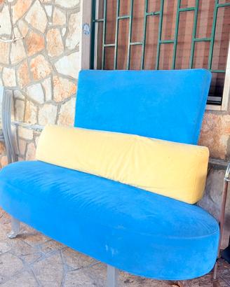 Divano di design modello “Onda” Nicoletti Salotti