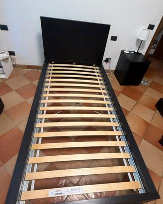 Letti 90x200 cm MALM color nero