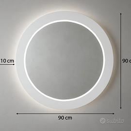 specchio retroilluminato a led
