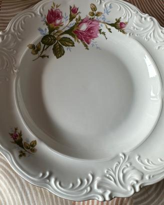 Set 18 piatti pompadour rose