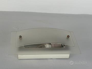 Luce da balcone in vetro e con luce a led