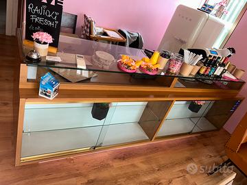 Bancone attivita commerciale/ esposizione