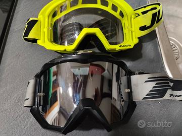 maschera moto cross