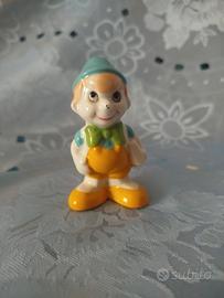 Statuina vintage Scolaro con cartella