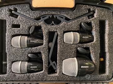 kit microfoni SHURE per batteria