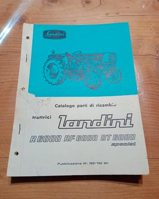 Catalogo ricambi Landini R6000, RF6000, DT6000