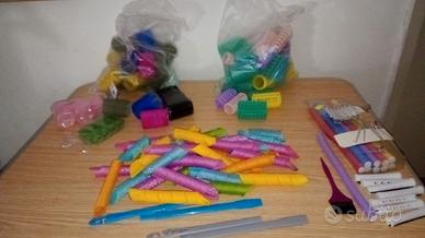 BIGODINI E ACCESSORI PER CAPELLI VARI MODELLI IN B